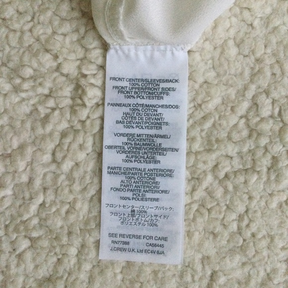 NWT J.Crew Seamed Panel Tee Ivory Shirt Sleeve Mixed Media - Sz Medium - Picture 12 of 13